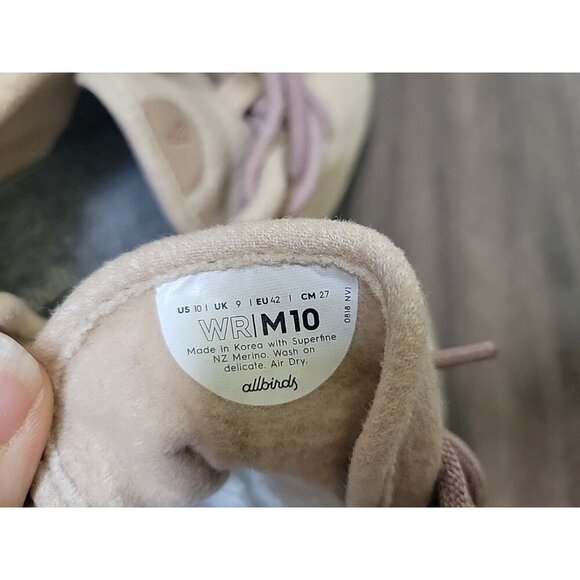 Allbirds Women's Athletic Shoes in Cream and Pink - Picture 6 of 7